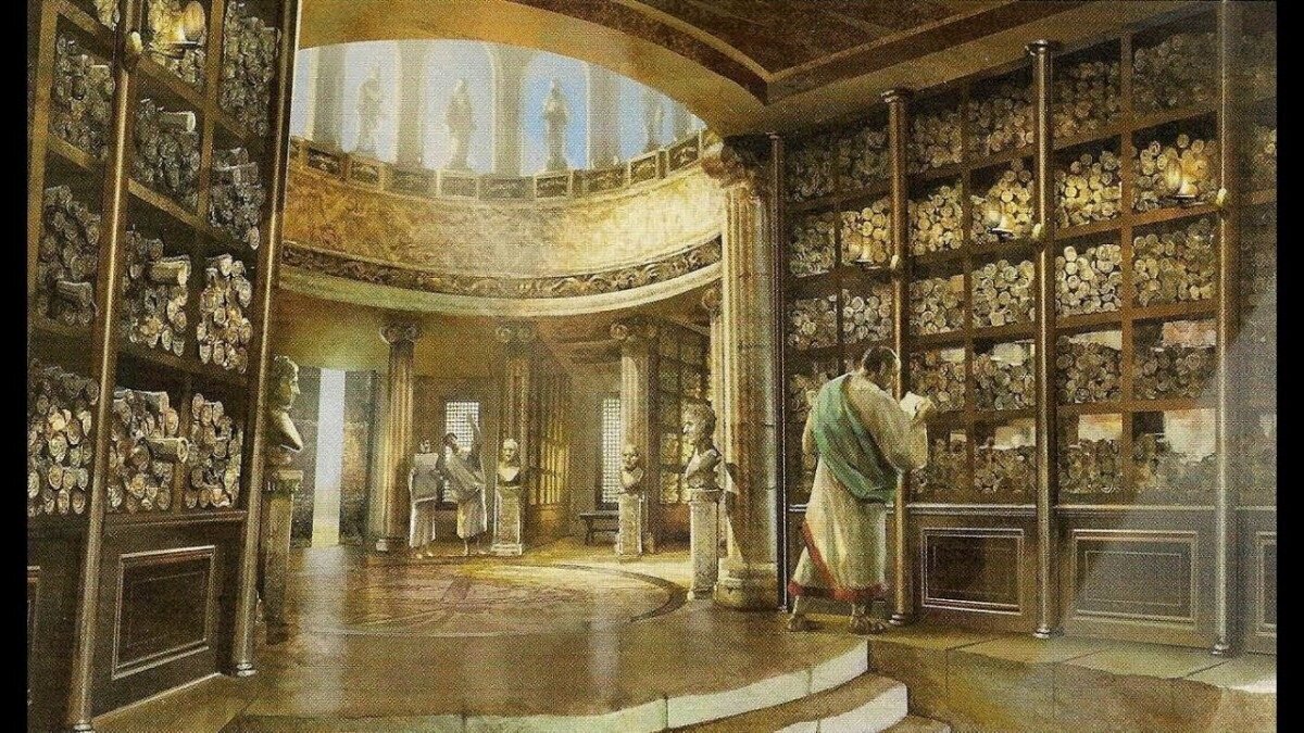 Александрийската библиотека: Институционална структура и историческа деградация на античния архив